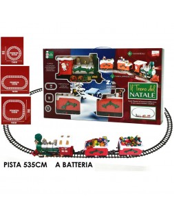 TRENO NATALIZIO A BATTERIA...