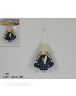 BAMBOLINA 17CM BLU