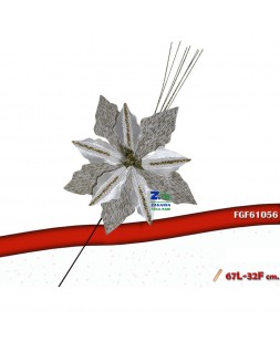 FIORE NATALIZIO CON GLITTER...
