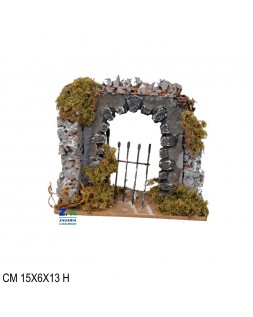 ARCO IN RESINA CON CANCELLO...