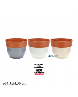 VASO TONDO PLASTICA...