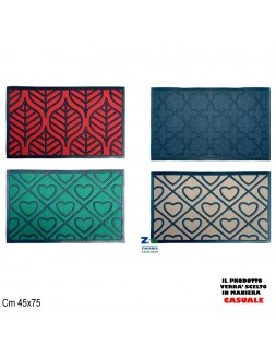 ZERBINO TAPPETO INGRESSO POLYWEB CM 45X75 IN GOMMA E POLIESTERE