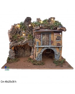 PAESAGGIO CON GROTTA VUOTA...
